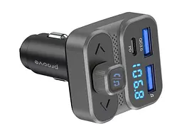 FM-трансмітер Proove FM Launcher Luxor SE 36W Gray (FMLX20120003) - мініатюра 4