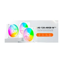 Кулер до корпусу ID-Cooling AS-120-ARGB-W TRIO - мініатюра 9