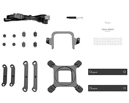 СВО Ocypus Sigma L24 ARGB Black (SIGMA-L24-BK2AAWWN00X-GL) - мініатюра 7