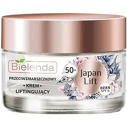 Денний ліфтинг крем для обличчя Bielenda Japan Lift 50+, SPF 6, 50 мл - мініатюра 2