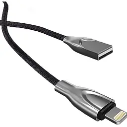 Кабель LDNIO LS29 Lighting cable 1m Black - мініатюра 2