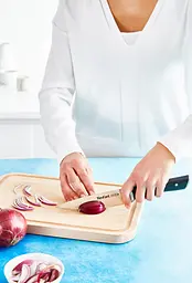Ніж кухонний Tefal Ice Force шеф-кухаря 15 см, нержавіюча сталь, пластик kuh0014541 - мініатюра 5