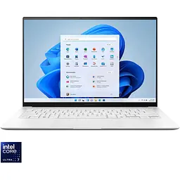 Ноутбук ASUS Zenbook S 14 UX5406SA Ultra 7 258V la 4.8 GHz,14'',3K,32GB LPDDR5X,1TB,Arc,Windows 11 Pro