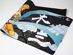 Ігрова поверхня Varmilo Mulan Desk Mat XL (900х400х3мм) Black (ZDB017-01) - мініатюра 4