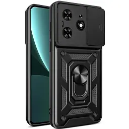 Панель BeCover Military для Tecno Spark 20 (KJ5n)  Black (712168) - мініатюра 5
