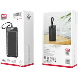 Зовнішній акумулятор XO PR158 50000mAh 22.5W Black [120554] - мініатюра 5