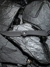 Ніж складаний туристичний Civivi Elementum Pocket, (8.9 см) 14C28N / G10 чорний - мініатюра 8