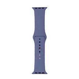 Ремінець Silicone Apple Watch 38/40/41 мм Lavender Grey L (28) (46) - мініатюра 2