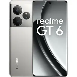 Смартфон Realme GT 6 8/256GB Fluid Silver (Global) [NFC, 5G]