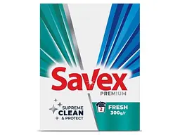 Пральний порошок SAVEX 300 г автомат Fresh Premium