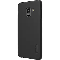 Чохол-накладка Nillkin Super Frosted Shield Samsung Galaxy A8 Plus 2018 SM-A730 Black - мініатюра 3