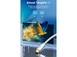 Кабель Vention HDMI to HDMI v2.0 10m Silver (AABIL) - мініатюра 10