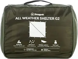 Тент Snugpak All Weather Shelter G2 WGTE Olive 3 x 3 м  - мініатюра 2