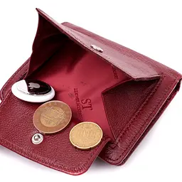 Жіночий шкіряний гаманець ST Leather 9,5х11,2х1,5 см acs0028425 - мініатюра 6