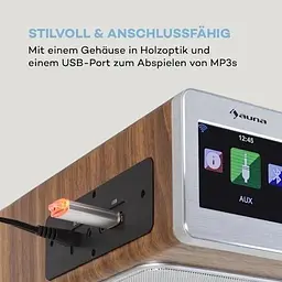 Кухонне інтернет-радіо Auna Silver Star Chef 20 Вт (10034555) - мініатюра 5
