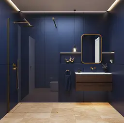 Душова стінка Rea Flexi 70x195 transparent brushed gold KPL-K99268 - мініатюра 4