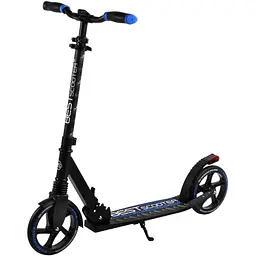 Самокат Best Scooter 57х14х80-98.5 см Чорно-синій 000231605