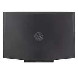 Кришка матриці для HP Pavilion Gaming 15-DK 15T-DK, (Чорна, Срібний логотип, Оригінал)