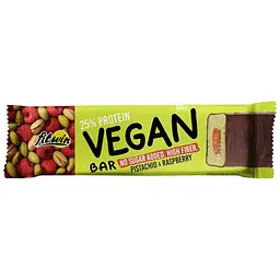Протеїновий батончик FitWin Vegan Bar Pistachio & Raspberry 12x60 г