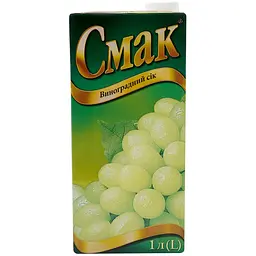 Сік Смак Виноградний 1 л - мініатюра 2