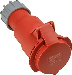 Розетка переносна P4 32А IP44 3P+PE UCombi АСКО-УКРЕМ (A0080010124) - мініатюра 3