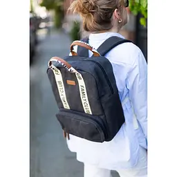 Рюкзак Childhome Family club canvas black (CWBPSCBL) - мініатюра 26