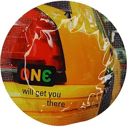 Презервативи One Color Sensation Will Get You There жовті 3 шт. (ROZ6400230339) - мініатюра 2