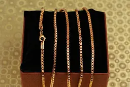 Цепь Xuping Jewelry веницианка 45 см 2,5 мм золотистая