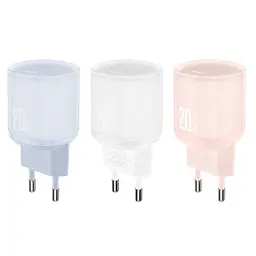 Мережевий зарядний пристрій XO L143(EU) PD20W Single USB-C Charger Синій - мініатюра 5