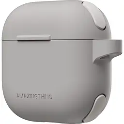 Чохол AmazingThing Omni GripClip Case для Apple AirPods 4 Titan Grey (APRO4OMGY) [131105] - мініатюра 3