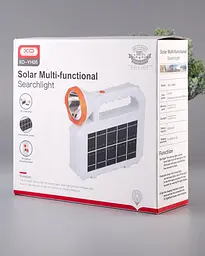 Ліхтар багатофункціональний XO YH05 Solar Panel із сонячною панеллю білий - мініатюра 7