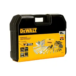 Набір інструментів DeWALT головок та біт 1/4" та 3/8", 89 шт. (DWMT73800-1) - мініатюра 4