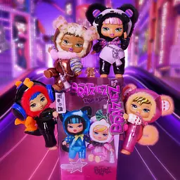 М’яка іграшка-сюрприз на підвісі Bratz серії Bratziez Токіо стиль (256519) - мініатюра 8