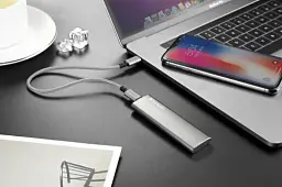 Зовнішній накопичувач SSD, 240Gb, Verbatim Vx500, Grey, Type-C 3.2 (Gen 2), 500 / 430 Мб/с (47442) - мініатюра 3