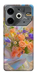 Чохол Demsky Яскравий букет для Tecno Pova 6 Neo (LI6)