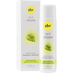 Лубрикант на водній основі Pjur MED Vegan glide 100 мл - мініатюра 4