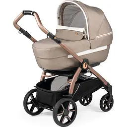 Коляска 3 в 1 Peg-Perego Book Mon Amour Lounge рожеве золото  - мініатюра 2