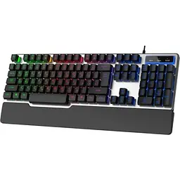 Клавіатура GK599, Black/Grey, EN/UA, USB GamePro teh0028290 - мініатюра 3