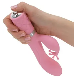 Вібратор-кролик Pillow Talk Kinky 21.5 см рожевий - мініатюра 3
