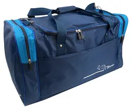 Сумка дорожня Wallaby 430-5 60л Синя з блакитним - мініатюра 1