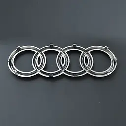 Емблема для Audi A4/A6 перед/пластикова/пуклі 273 x 94 мм - мініатюра 2