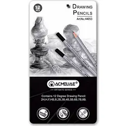 Набір олівців "Drawing pencils" Acmeliae 44053, 12 видів - мініатюра 3