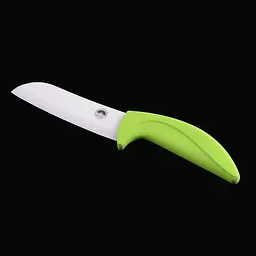 Ніж-сантоку керамічний 12.5 см Green (NC13KN) - мініатюра 2