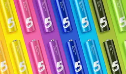 Набір батарейок Xiaomi ZMi Rainbow AA 24 штуки (AA524) - мініатюра 2