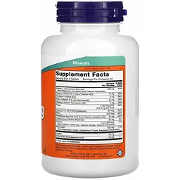 Кальцій-магній антистрес Now Foods Cal-Mag Stress Formula 100 таблеток - мініатюра 2