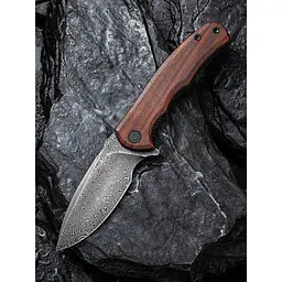 Ніж cкладний Civivi Mini Praxis C18026C-DS1 Damascus + Guibourtia Wood - мініатюра 10