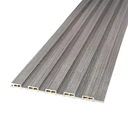 Рейка декоративна Sticker Wall WPC стінова 3000х150х9мм Сіра SW-00001870