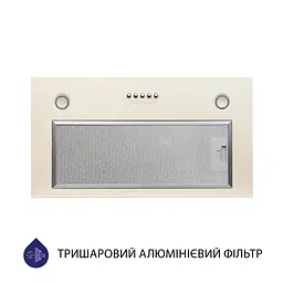 Витяжка вбудована MINOLA HBI 5627 IV 1000 LED - мініатюра 2