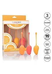 Набір вагінальних кульок California Exotic Mango, 3 шт., мульті - мініатюра 7
