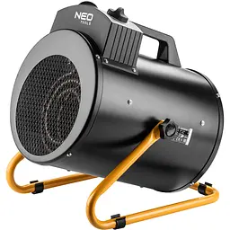Теплова гармата Neo Tools 5,0 кВт, 380В, площа обігріву 100 кв.м., підлоговий, чорний (90-069)